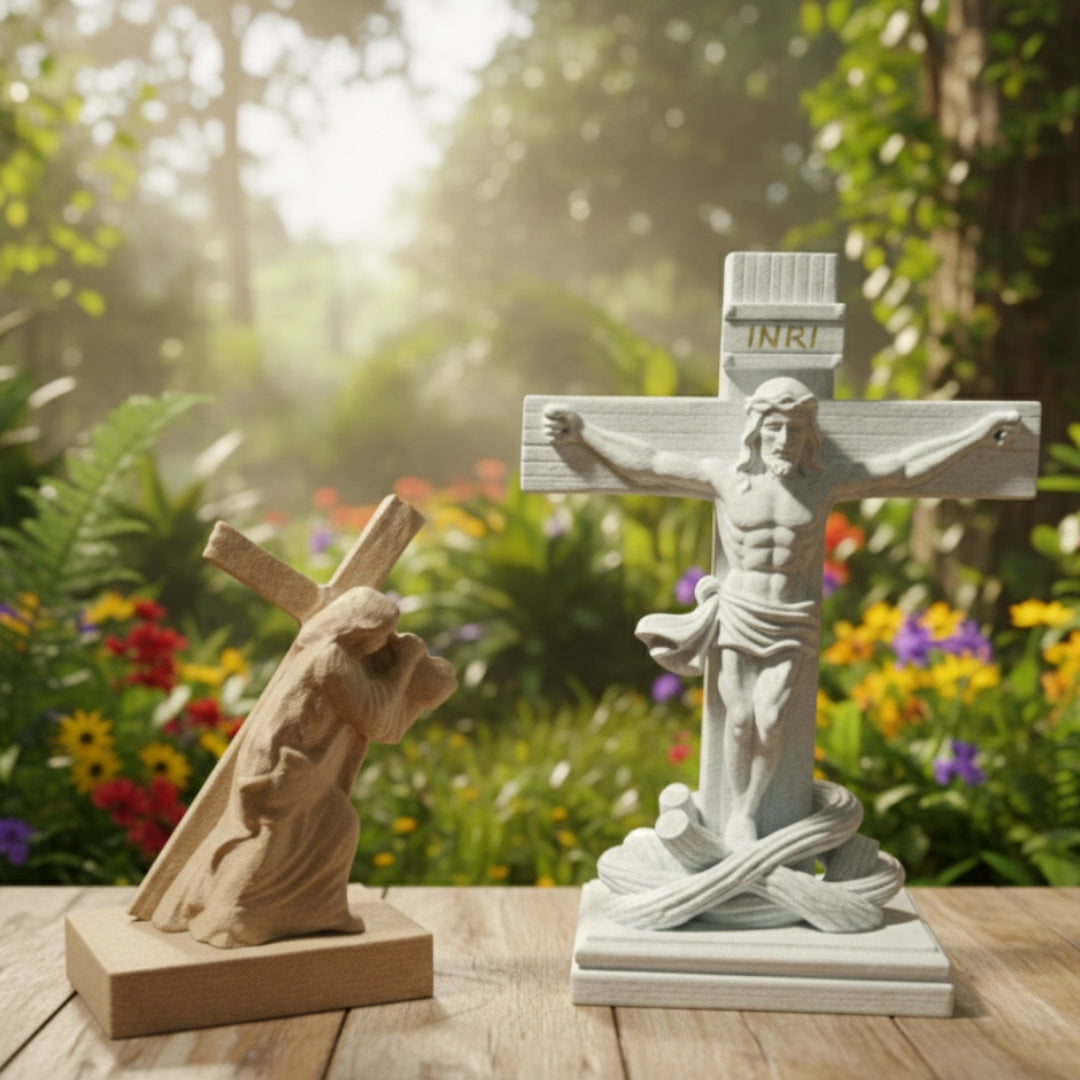 Via Sacra + Jesus Crucificado | 25cm
